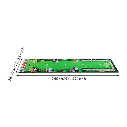Foldable Golf Putting Mat Lightweight Golf Putting Practice Mat Portable Durable Golf Training Pad Golf Accessories for Adults