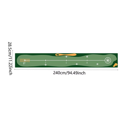 Foldable Golf Putting Mat Lightweight Golf Putting Practice Mat Portable Durable Golf Training Pad Golf Accessories for Adults
