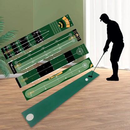 Foldable Golf Putting Mat Lightweight Golf Putting Practice Mat Portable Durable Golf Training Pad Golf Accessories for Adults