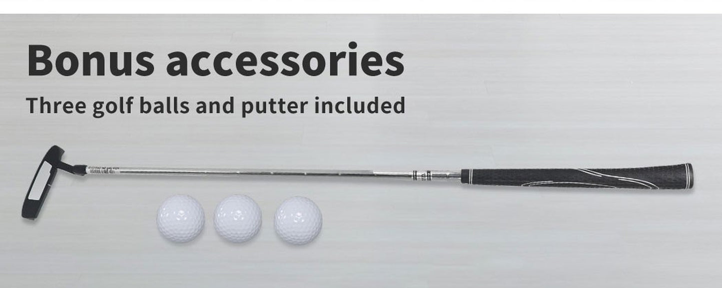 Centra Golf Putting Mat 250Cmx40Cm Portable Auto Return Practice Indoor Outdoor