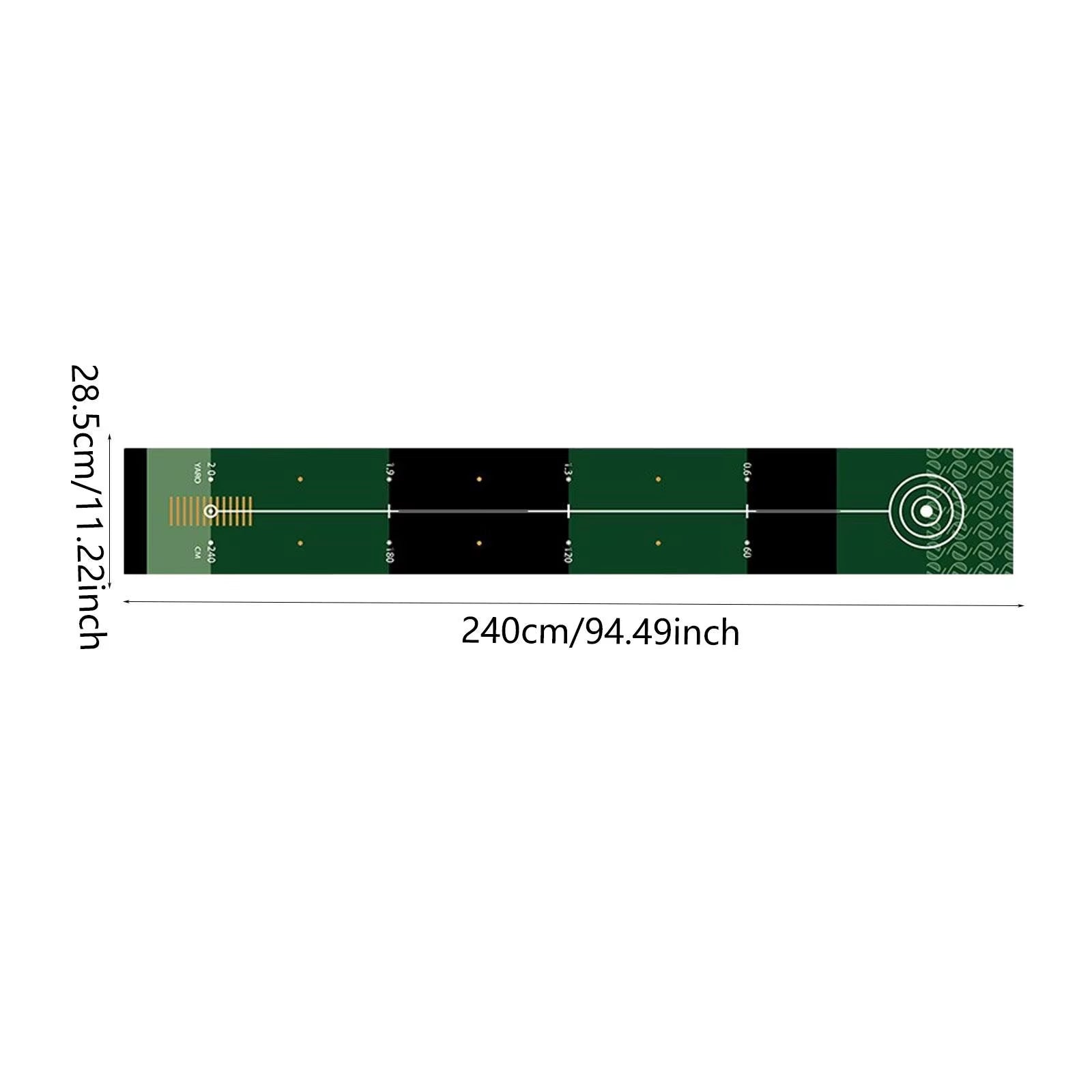 Foldable Golf Putting Mat Lightweight Golf Putting Practice Mat Portable Durable Golf Training Pad Golf Accessories for Adults