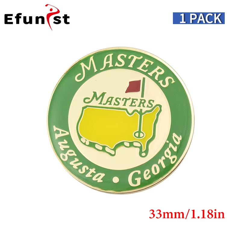 Golf Ball Marker Alloy Mix Various Styles Men Women Golf Hat Clip Golf Cap Clips Mark Golf Supplies Accessories Drop Ship