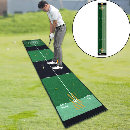 Foldable Golf Putting Mat Lightweight Golf Putting Practice Mat Portable Durable Golf Training Pad Golf Accessories for Adults